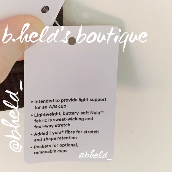 lululemon Love to Layer Bra in Black Neutral Size 4 Brand New NWT - Picture 5 of 14